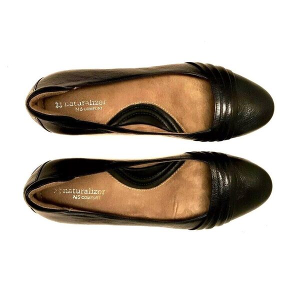 Naturalizer Halona‎ Comfort Women's 10 Leather Slip On Low Heel - Picture 5 of 6